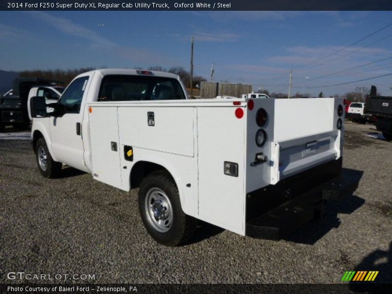 Oxford White / Steel 2014 Ford F250 Super Duty XL Regular Cab Utility Truck