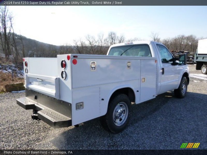 Oxford White / Steel 2014 Ford F250 Super Duty XL Regular Cab Utility Truck