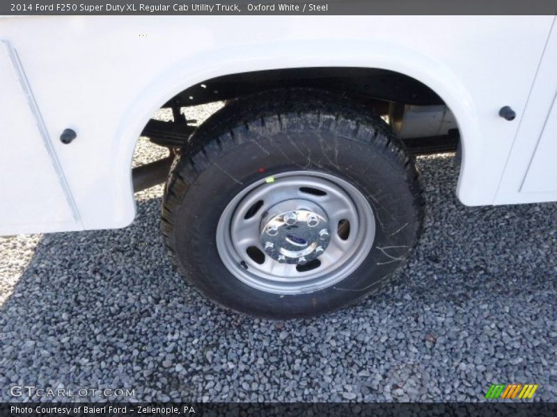 Oxford White / Steel 2014 Ford F250 Super Duty XL Regular Cab Utility Truck