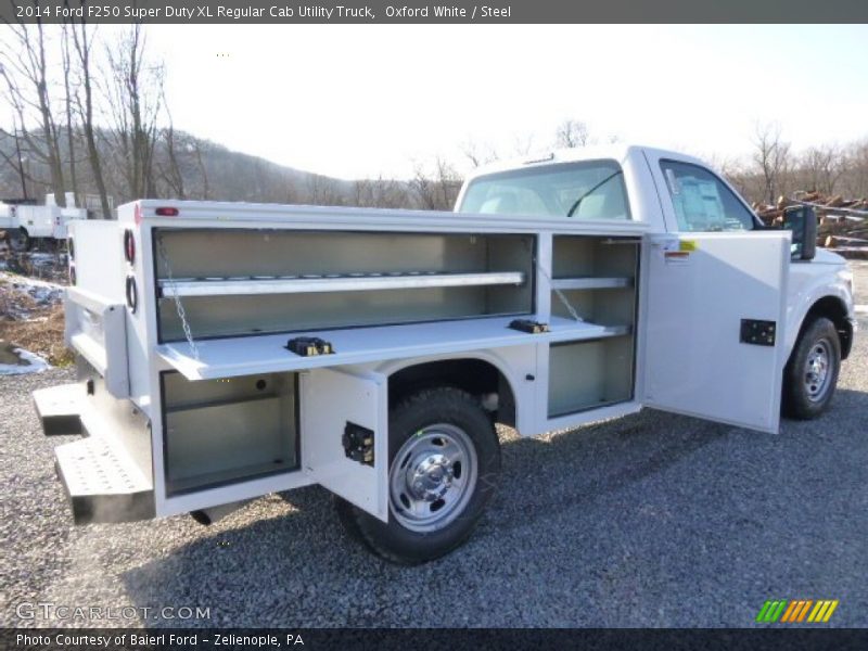 Oxford White / Steel 2014 Ford F250 Super Duty XL Regular Cab Utility Truck