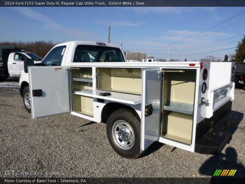 Oxford White / Steel 2014 Ford F250 Super Duty XL Regular Cab Utility Truck
