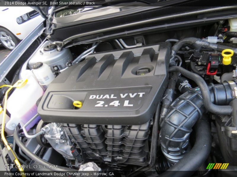 Billet Silver Metallic / Black 2014 Dodge Avenger SE