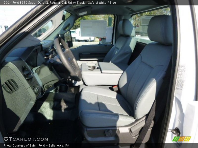 Oxford White / Steel 2014 Ford F250 Super Duty XL Regular Cab Utility Truck