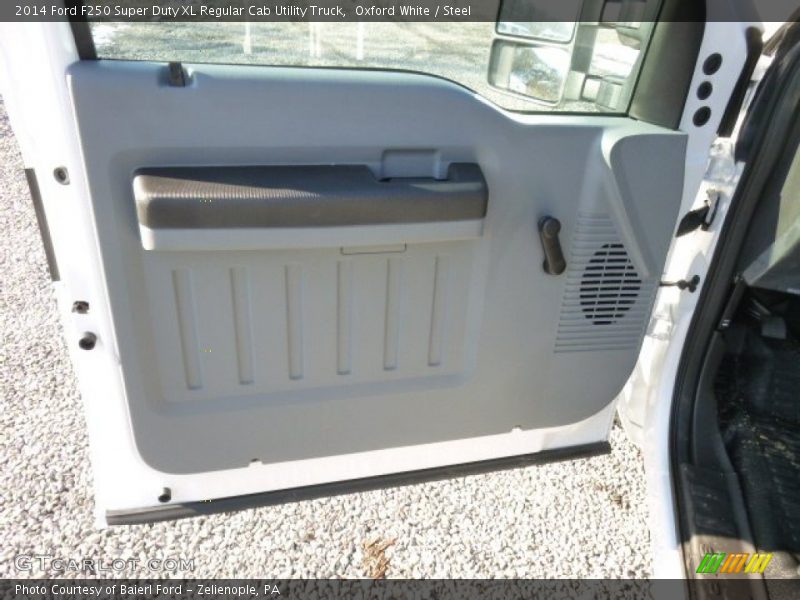 Oxford White / Steel 2014 Ford F250 Super Duty XL Regular Cab Utility Truck