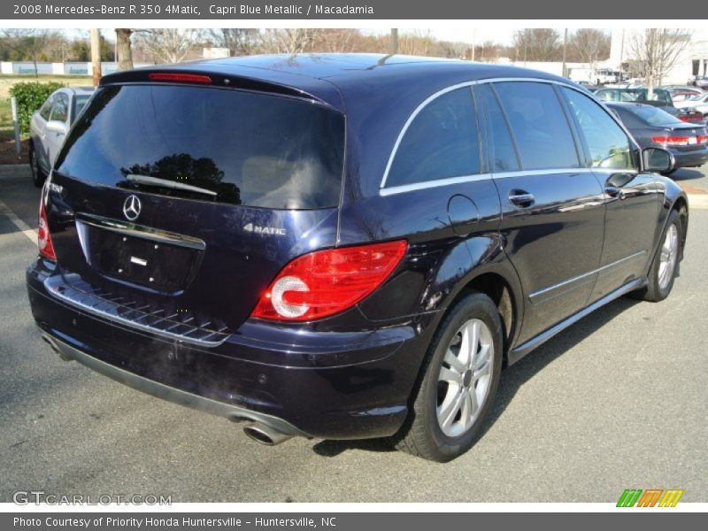 Capri Blue Metallic / Macadamia 2008 Mercedes-Benz R 350 4Matic