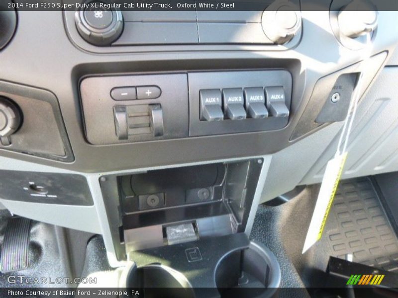 Controls of 2014 F250 Super Duty XL Regular Cab Utility Truck