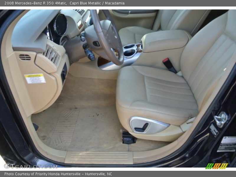 Capri Blue Metallic / Macadamia 2008 Mercedes-Benz R 350 4Matic