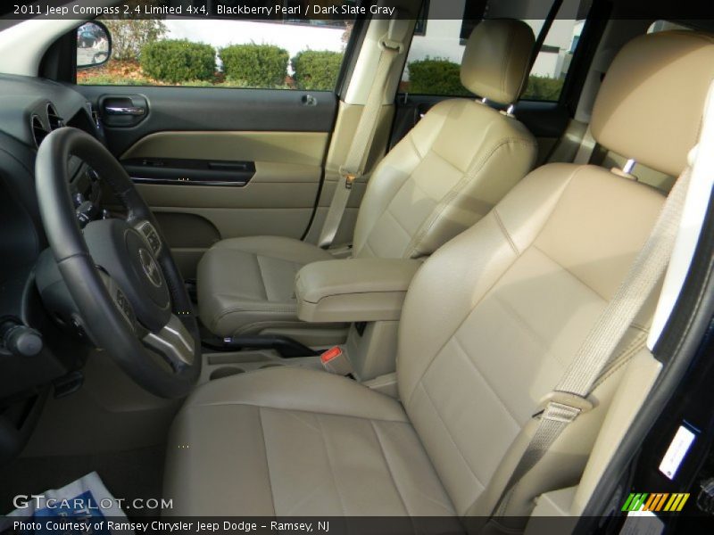 Blackberry Pearl / Dark Slate Gray 2011 Jeep Compass 2.4 Limited 4x4