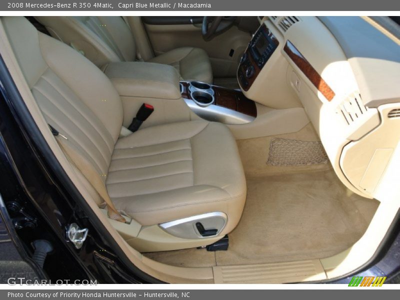 Capri Blue Metallic / Macadamia 2008 Mercedes-Benz R 350 4Matic