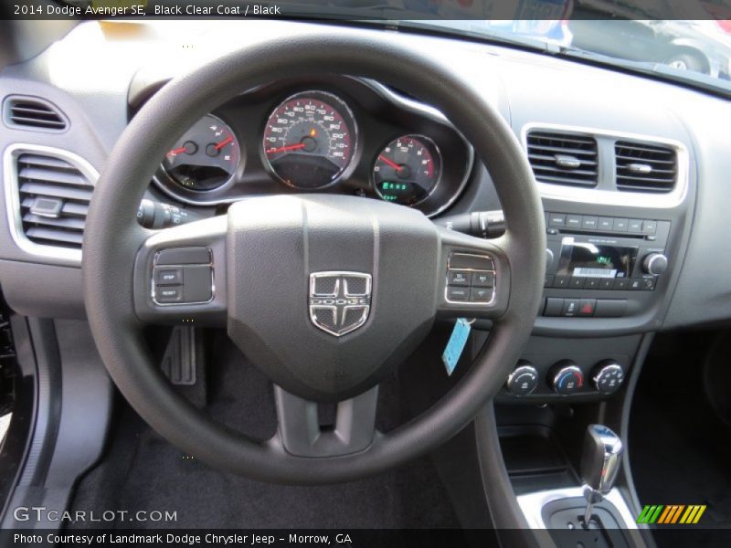 Black Clear Coat / Black 2014 Dodge Avenger SE