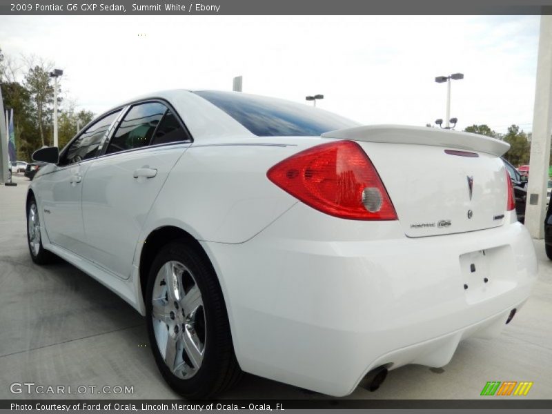  2009 G6 GXP Sedan Summit White