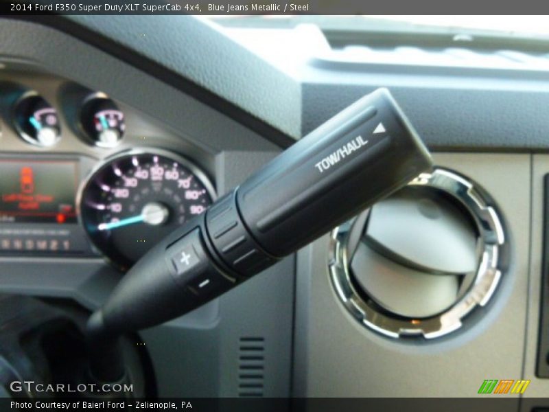 Blue Jeans Metallic / Steel 2014 Ford F350 Super Duty XLT SuperCab 4x4