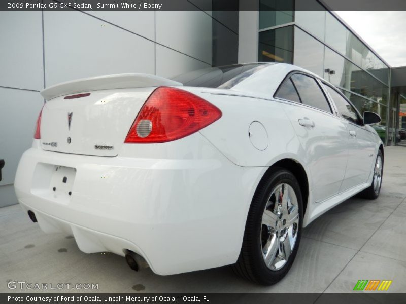  2009 G6 GXP Sedan Summit White