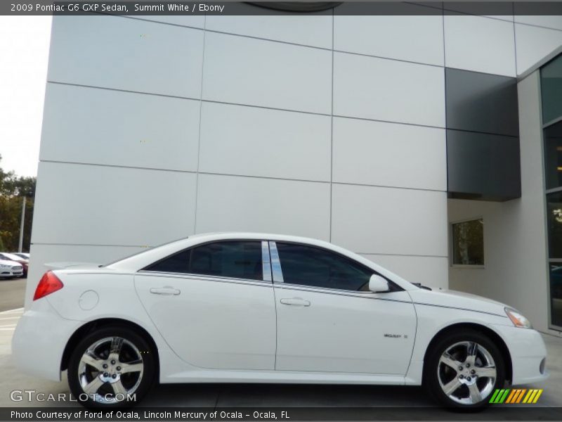  2009 G6 GXP Sedan Summit White