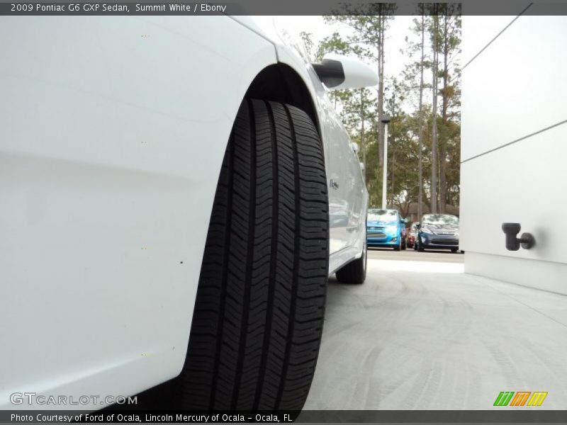 Summit White / Ebony 2009 Pontiac G6 GXP Sedan