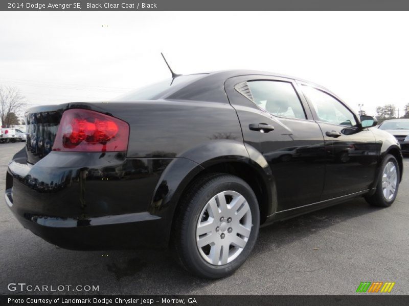 Black Clear Coat / Black 2014 Dodge Avenger SE