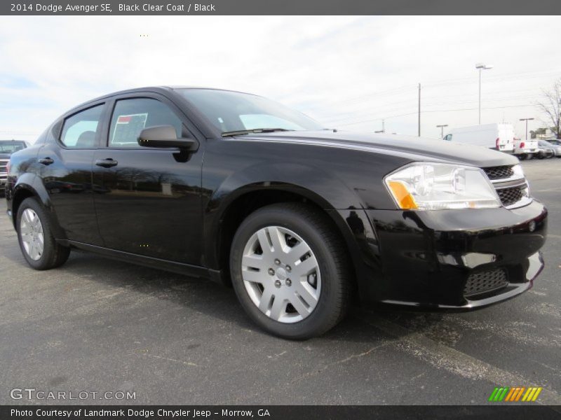 Black Clear Coat / Black 2014 Dodge Avenger SE