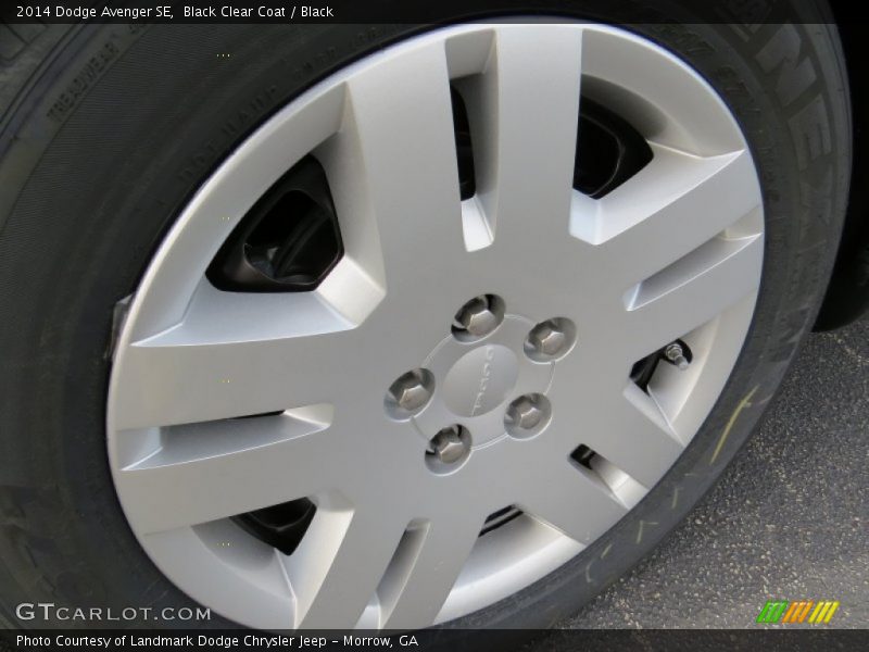 Black Clear Coat / Black 2014 Dodge Avenger SE