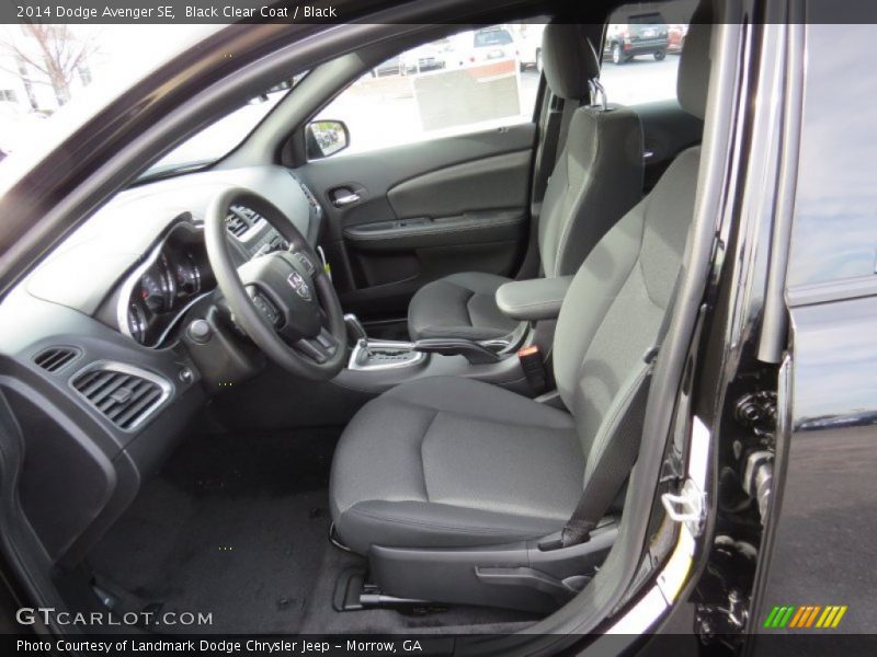 Black Clear Coat / Black 2014 Dodge Avenger SE