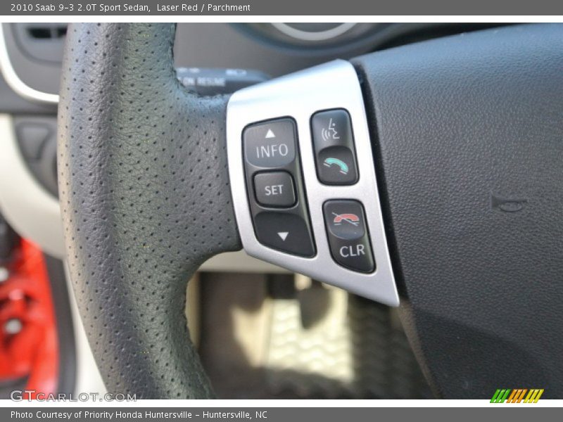 Controls of 2010 9-3 2.0T Sport Sedan