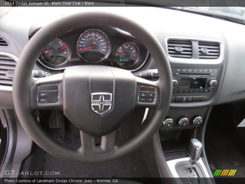 Black Clear Coat / Black 2014 Dodge Avenger SE
