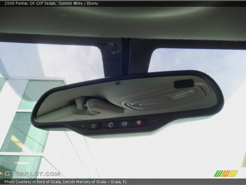 Summit White / Ebony 2009 Pontiac G6 GXP Sedan