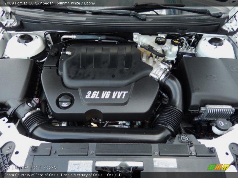  2009 G6 GXP Sedan Engine - 3.6 Liter DOHC 24-Valve VVT V6