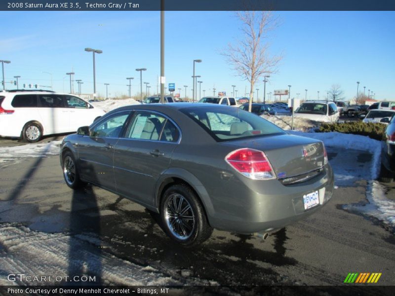 Techno Gray / Tan 2008 Saturn Aura XE 3.5