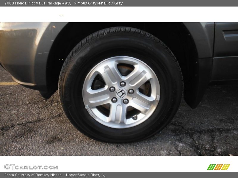 Nimbus Gray Metallic / Gray 2008 Honda Pilot Value Package 4WD