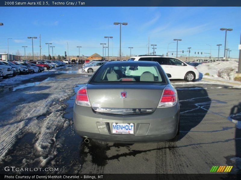 Techno Gray / Tan 2008 Saturn Aura XE 3.5