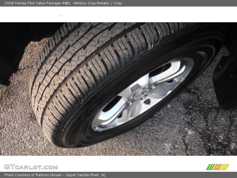 Nimbus Gray Metallic / Gray 2008 Honda Pilot Value Package 4WD