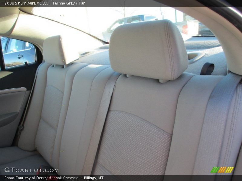 Techno Gray / Tan 2008 Saturn Aura XE 3.5