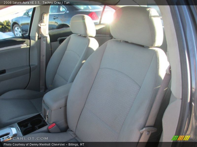 Techno Gray / Tan 2008 Saturn Aura XE 3.5