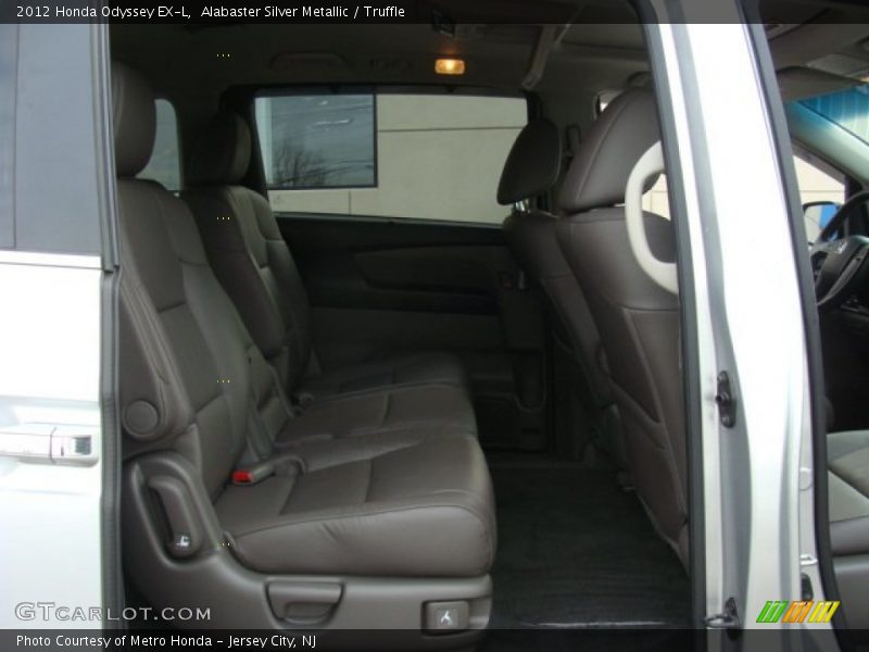 Alabaster Silver Metallic / Truffle 2012 Honda Odyssey EX-L