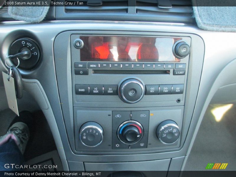 Techno Gray / Tan 2008 Saturn Aura XE 3.5
