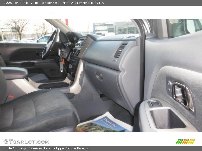 Nimbus Gray Metallic / Gray 2008 Honda Pilot Value Package 4WD