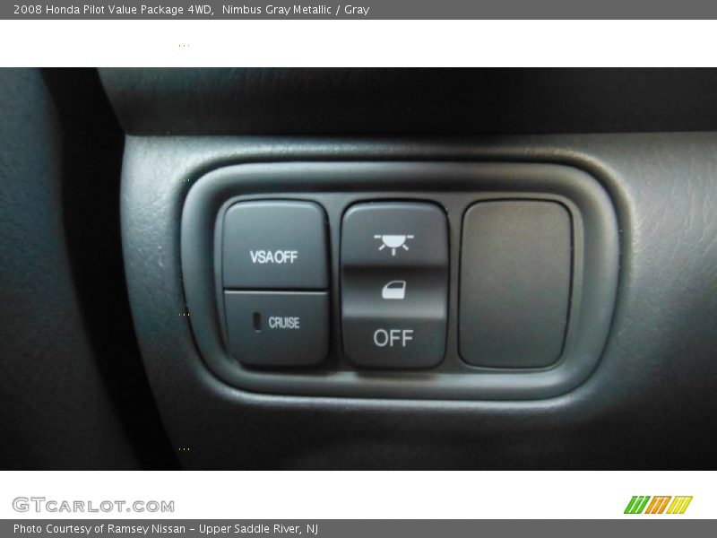 Nimbus Gray Metallic / Gray 2008 Honda Pilot Value Package 4WD