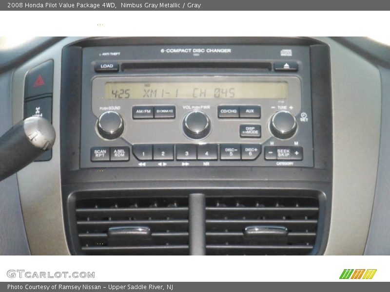 Nimbus Gray Metallic / Gray 2008 Honda Pilot Value Package 4WD