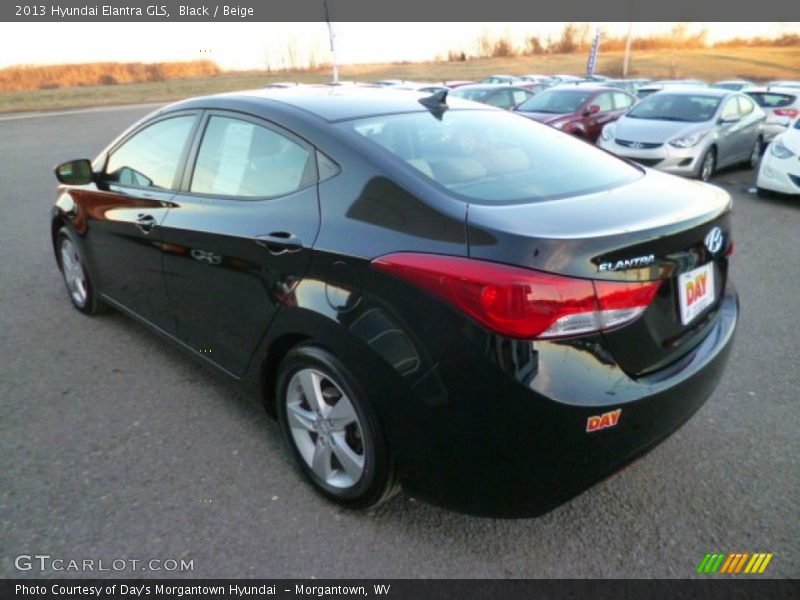 Black / Beige 2013 Hyundai Elantra GLS