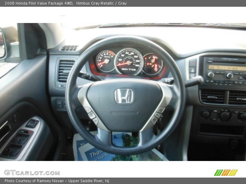 Nimbus Gray Metallic / Gray 2008 Honda Pilot Value Package 4WD