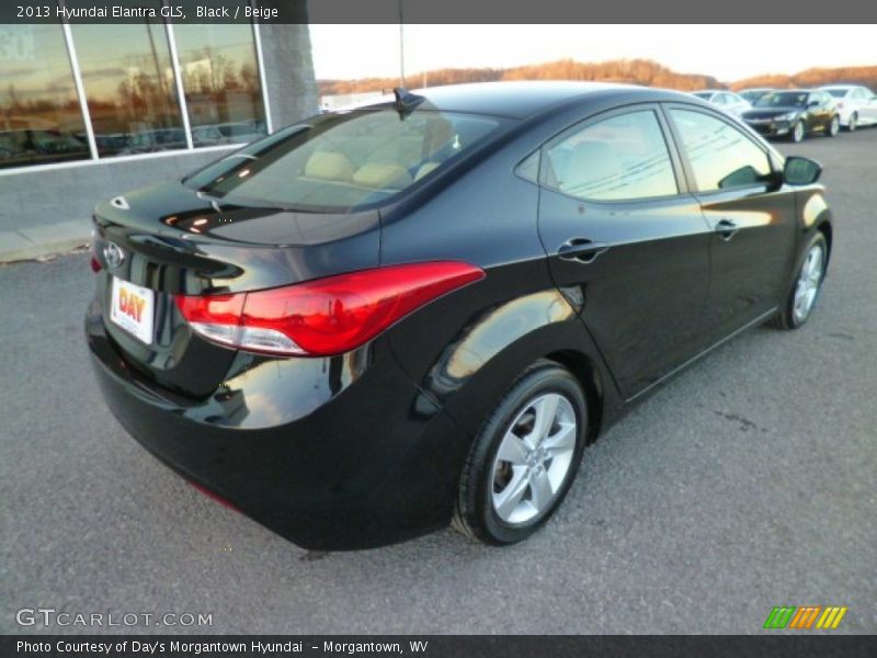 Black / Beige 2013 Hyundai Elantra GLS