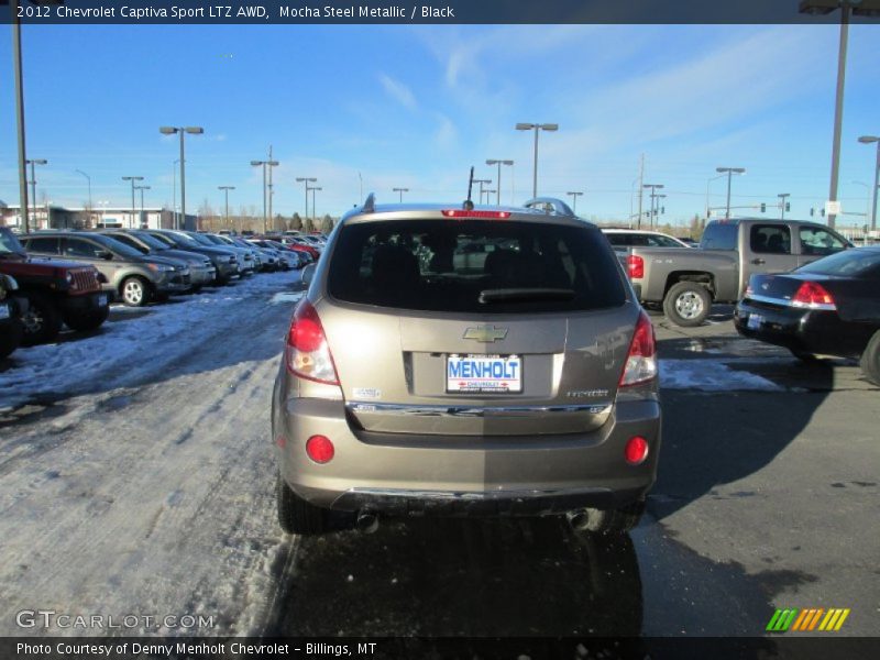 Mocha Steel Metallic / Black 2012 Chevrolet Captiva Sport LTZ AWD