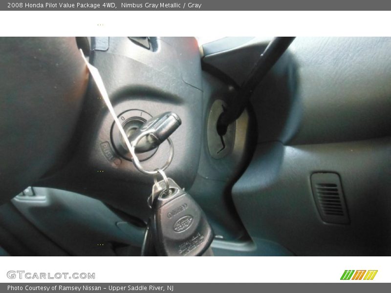 Nimbus Gray Metallic / Gray 2008 Honda Pilot Value Package 4WD