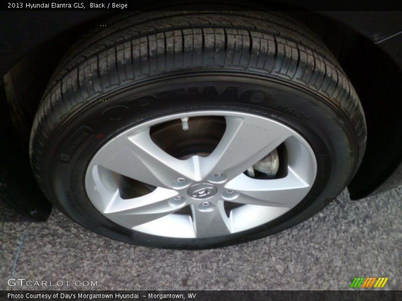 Black / Beige 2013 Hyundai Elantra GLS