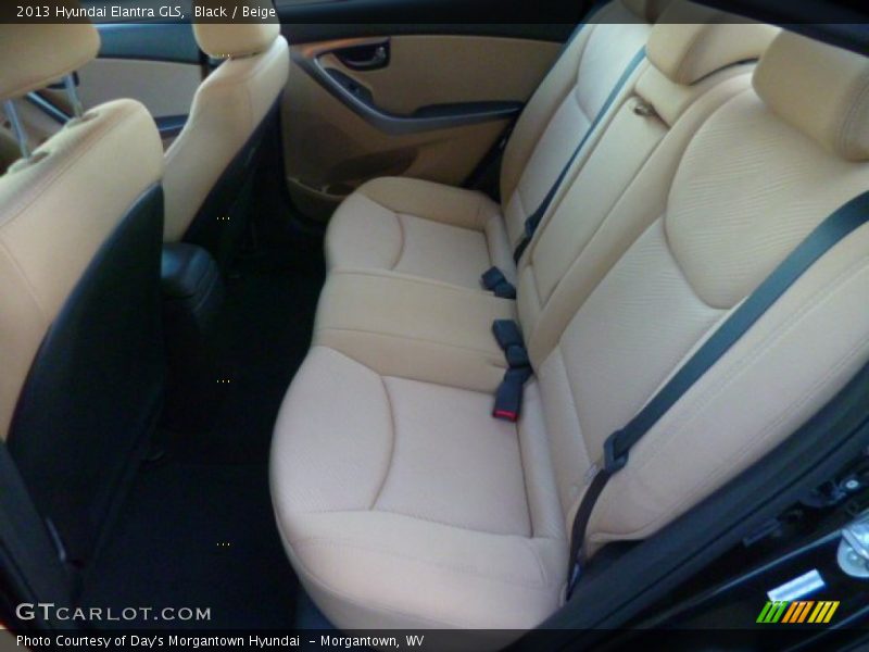 Black / Beige 2013 Hyundai Elantra GLS
