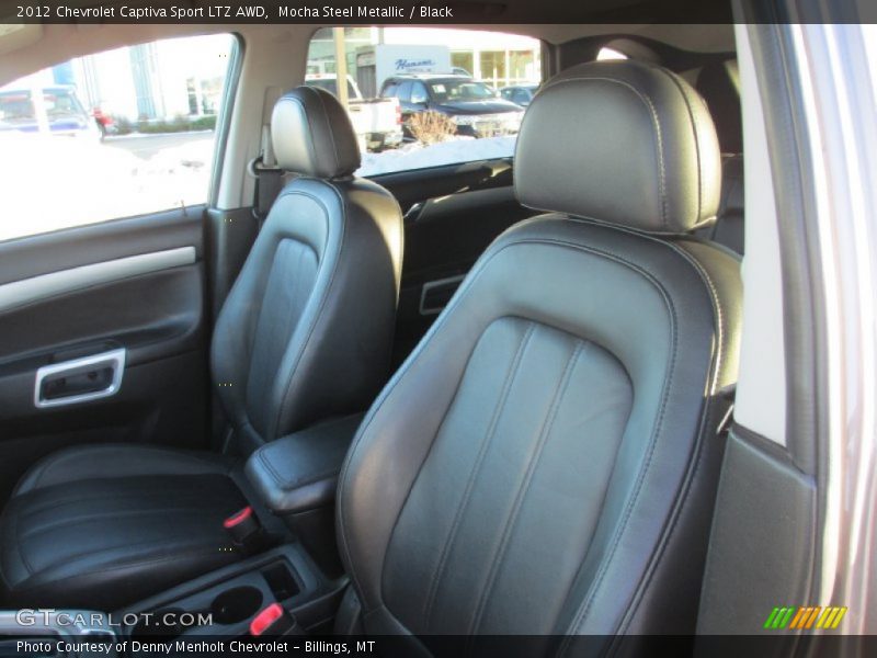 Mocha Steel Metallic / Black 2012 Chevrolet Captiva Sport LTZ AWD