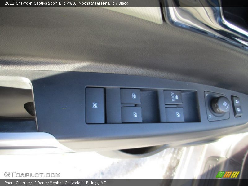 Mocha Steel Metallic / Black 2012 Chevrolet Captiva Sport LTZ AWD