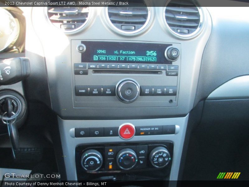 Mocha Steel Metallic / Black 2012 Chevrolet Captiva Sport LTZ AWD