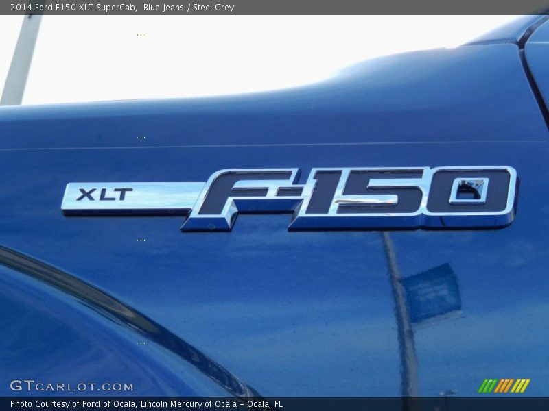 Blue Jeans / Steel Grey 2014 Ford F150 XLT SuperCab