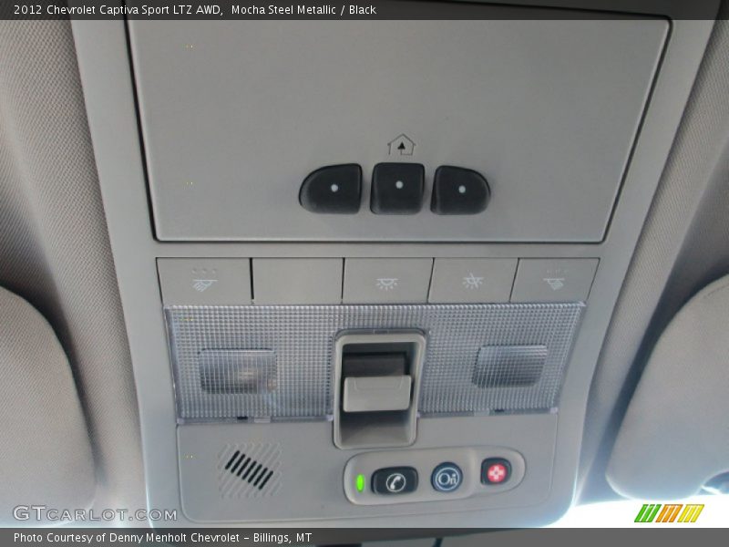 Mocha Steel Metallic / Black 2012 Chevrolet Captiva Sport LTZ AWD